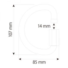 画像5: カンプ セーフティ Dクイック リンク Alu Φ12mm (5067100) [取り寄せ対応品] (5)