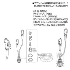 画像6: PETZL ペツル ジェーン Y  (プログレッション用ランヤード) (L051AA00) (6)