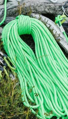 画像5: EDELRID エーデルリッド  トミーエコドライ　デュオテック  9.6mm 60ｍ (5)