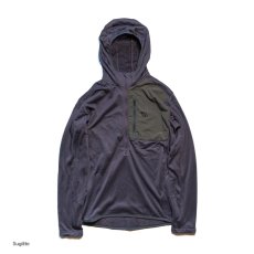 画像3: STATIC スタティック ADRIFT HALF ZIP HOODY アドリフト ハーフジップ フーディ (3)