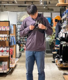 画像11: STATIC スタティック ADRIFT HALF ZIP HOODY アドリフト ハーフジップ フーディ (11)